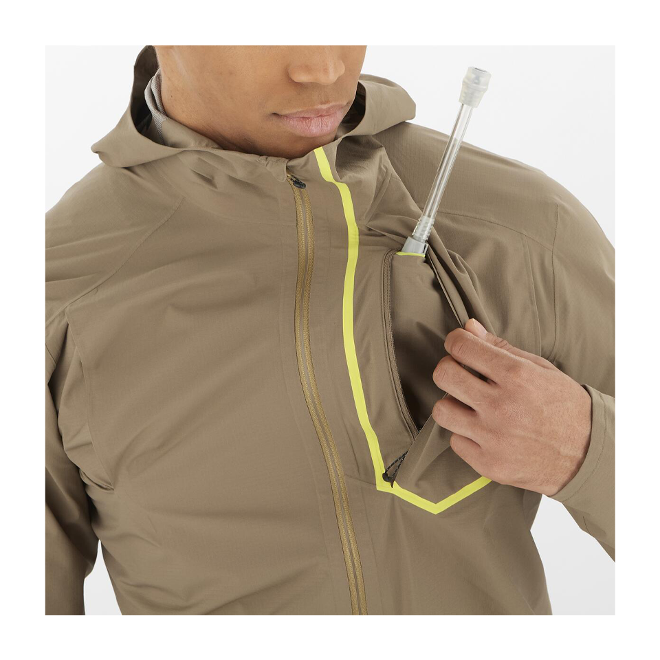 Salomon Men's Bonatti Trail Jacket Shitake