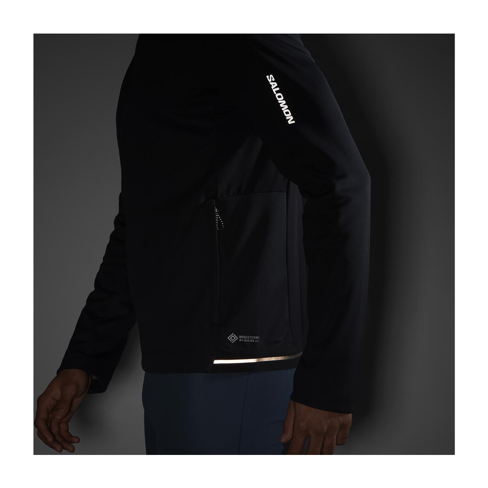 Salomon Men's GORE-TEX Softshell Jacket Deep Black