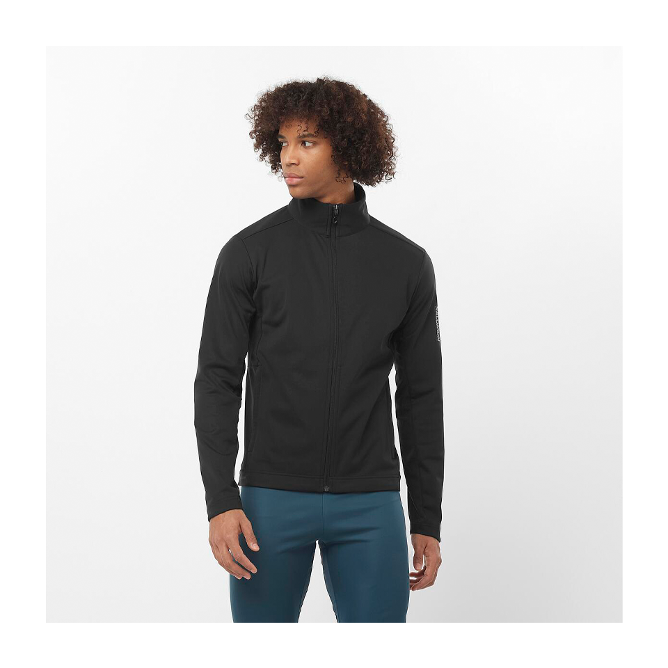 Salomon Men's GORE-TEX Softshell Jacket Deep Black