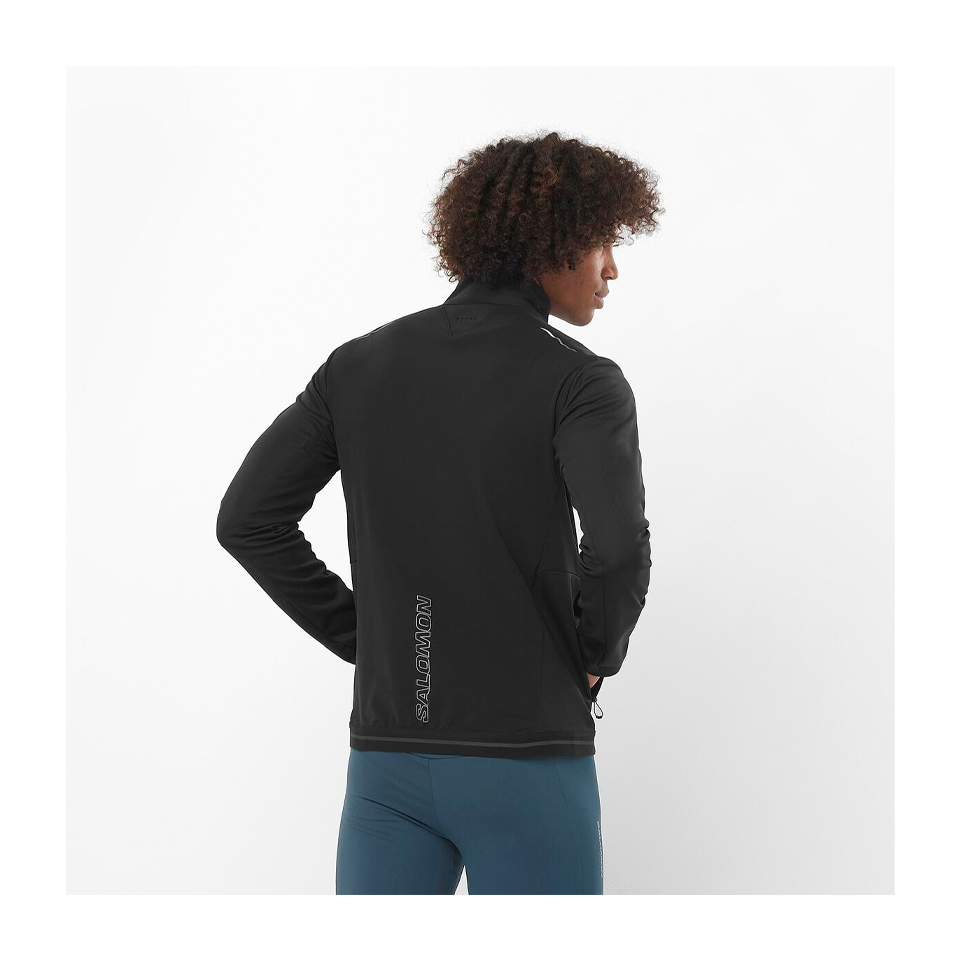 Salomon Men's GORE-TEX Softshell Jacket Deep Black