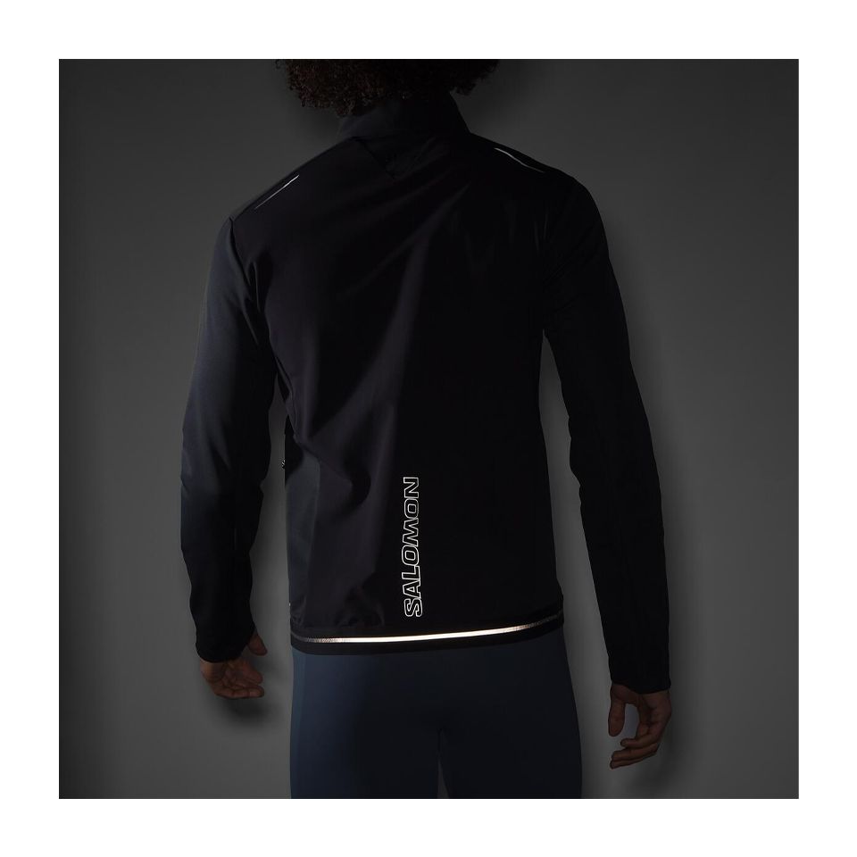 Salomon Men's GORE-TEX Softshell Jacket Deep Black