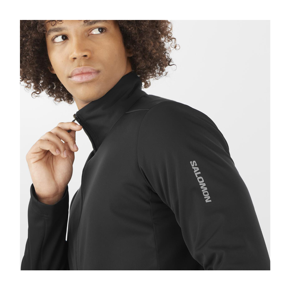 Salomon Men's GORE-TEX Softshell Jacket Deep Black