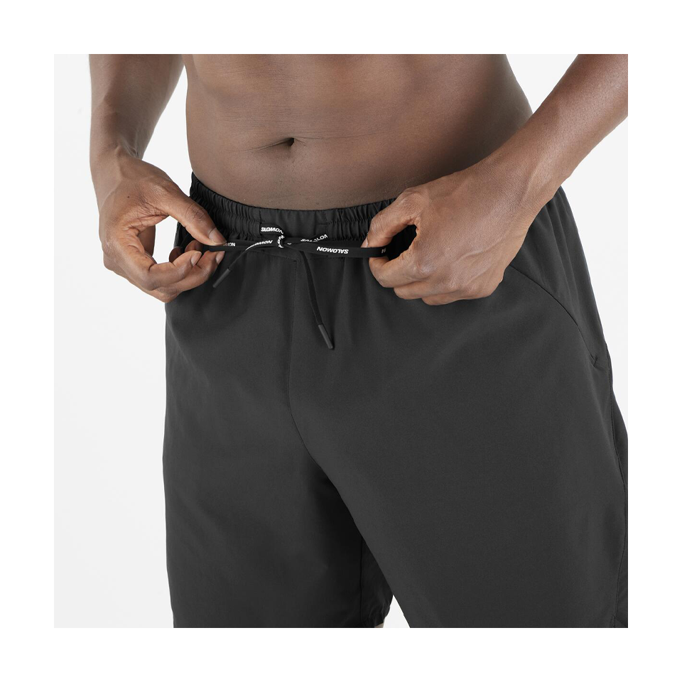 Salomon Men's SHAKEout CORE 7" NO LINER Short Black