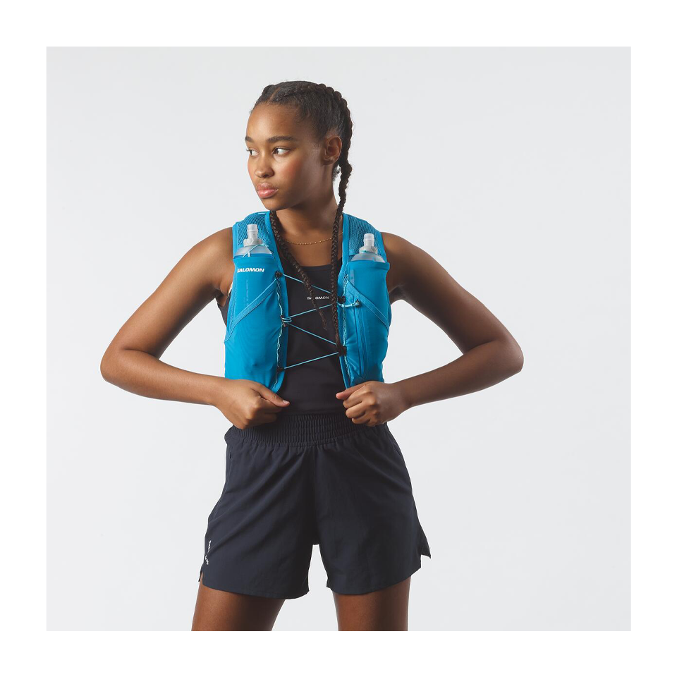 Salomon ACTIVE SKIN 8 Set Blue Danube/Blue Curac