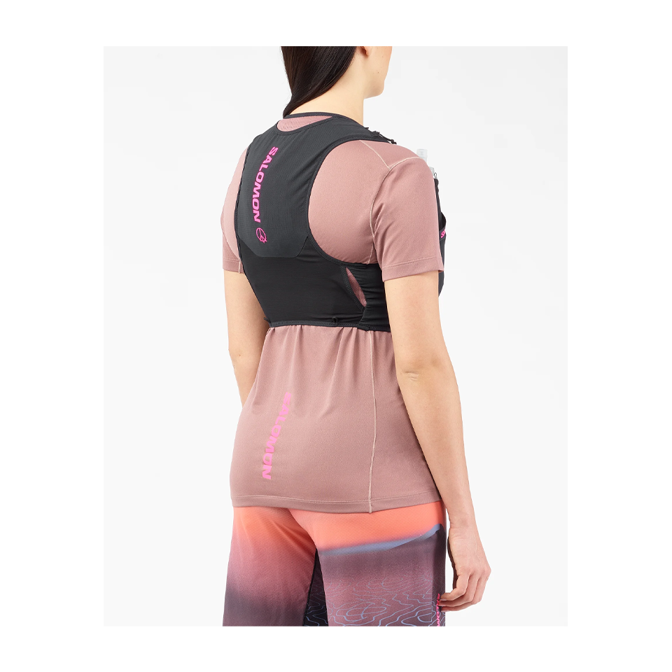 Salomon S/Lab Sense 6 Courtney Edition Set Black/Rose Taupe/Knockout Pink
