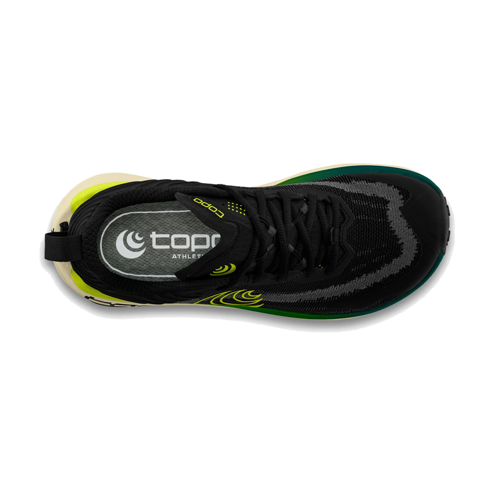 Topo Athletic Men's Vista Black/Lime