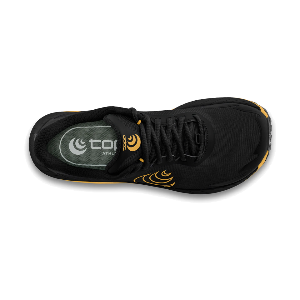 Topo Athletic Men's MTN Race 4 Black/Yellow
