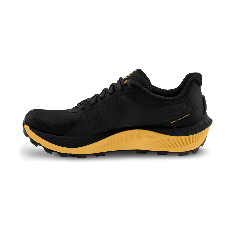 Topo Athletic Men's MTN Race 4 Black/Yellow