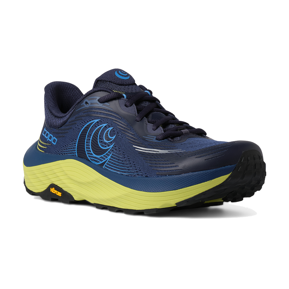 Topo Athletic Men's Ultraventure 5 Blue/Lime
