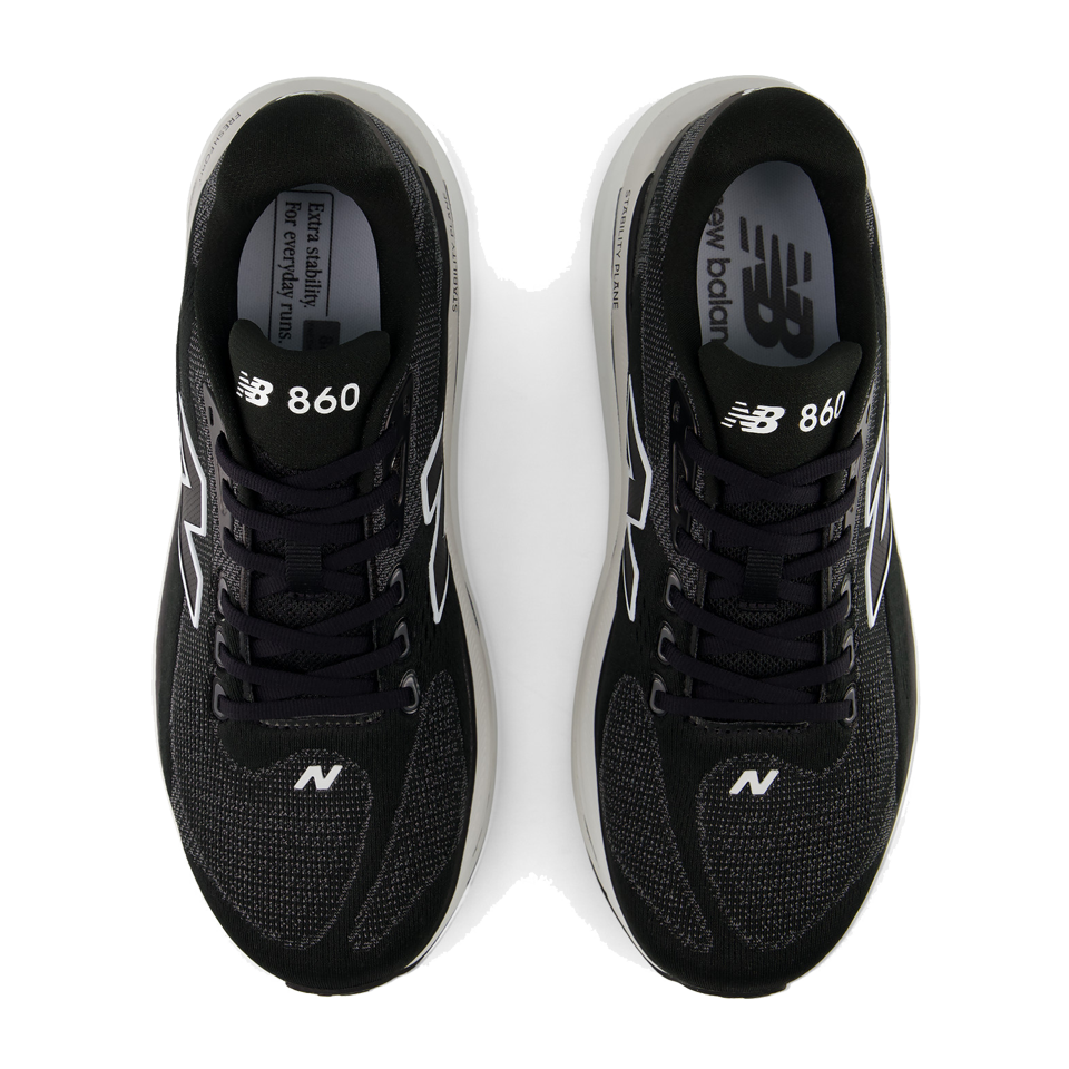 New Balance Men’s Fresh Foam X 860 v15 Black/White