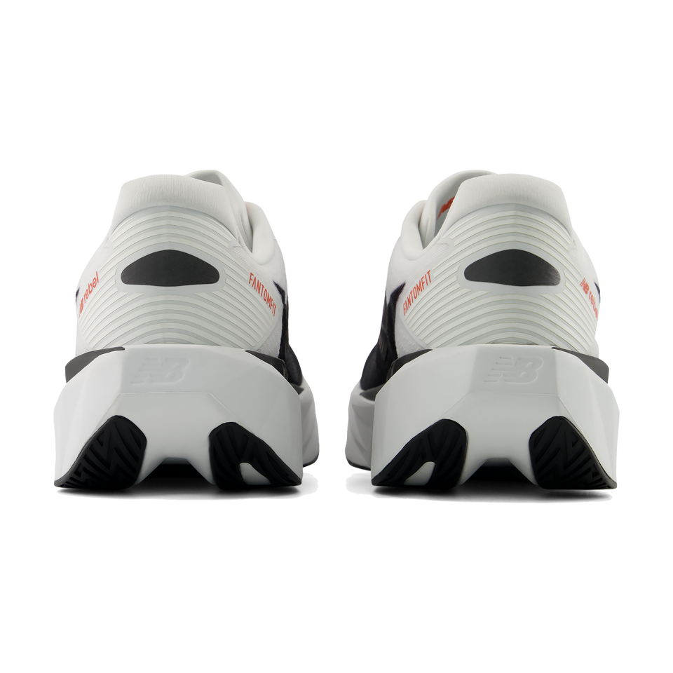 New Balance Men's FuelCell Rebel v5 White/Neo Flame