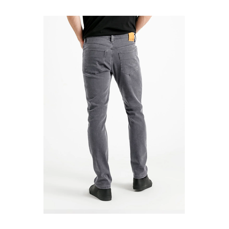DUER Men's Performance Denim Slim Aged Grey