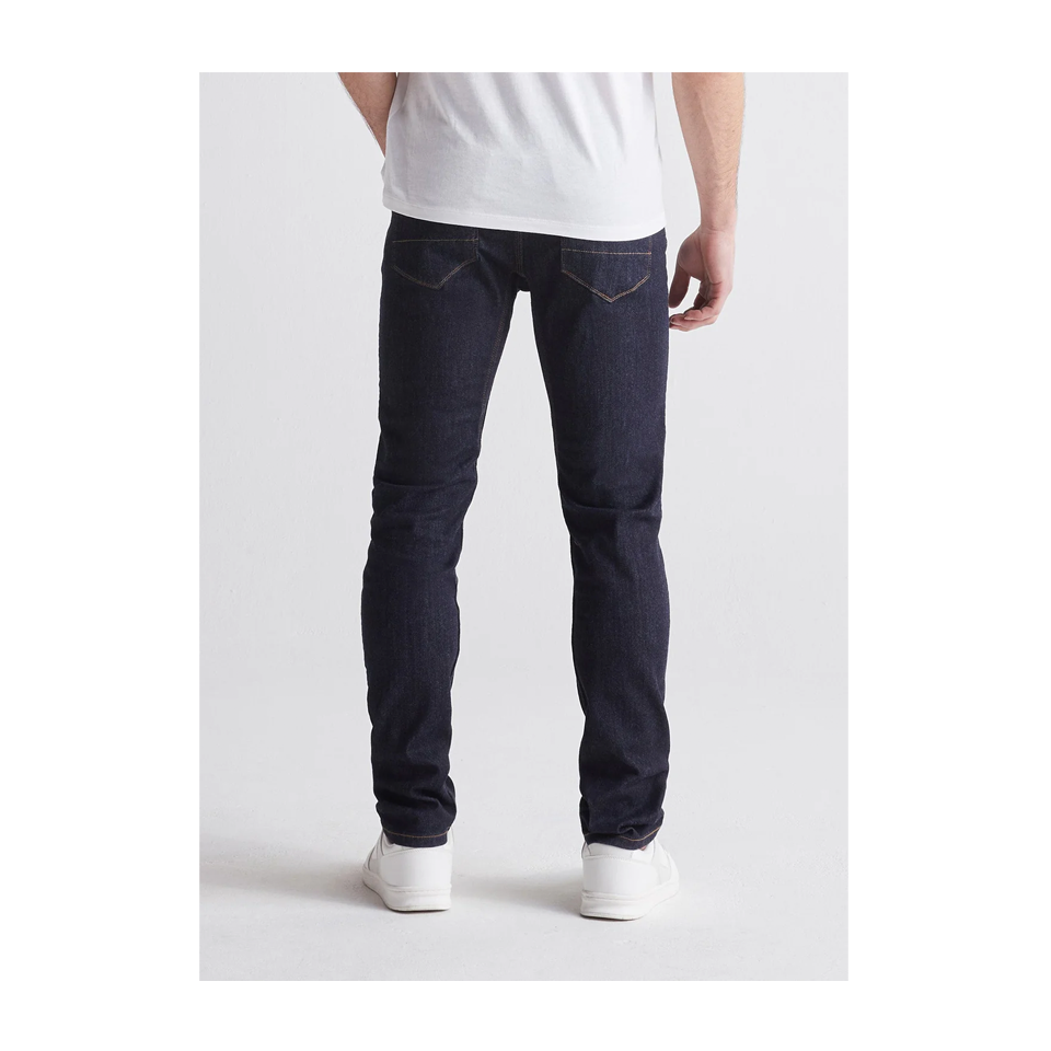 DUER Men's Performance Denim Slim Heritage Rinse