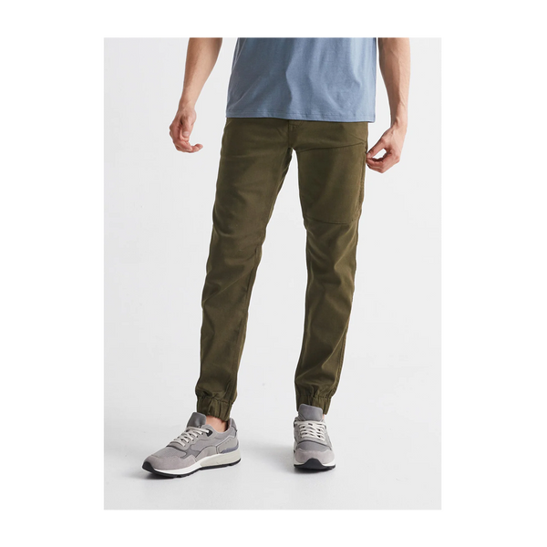 DUER Men's No Sweat Jogger Army Green