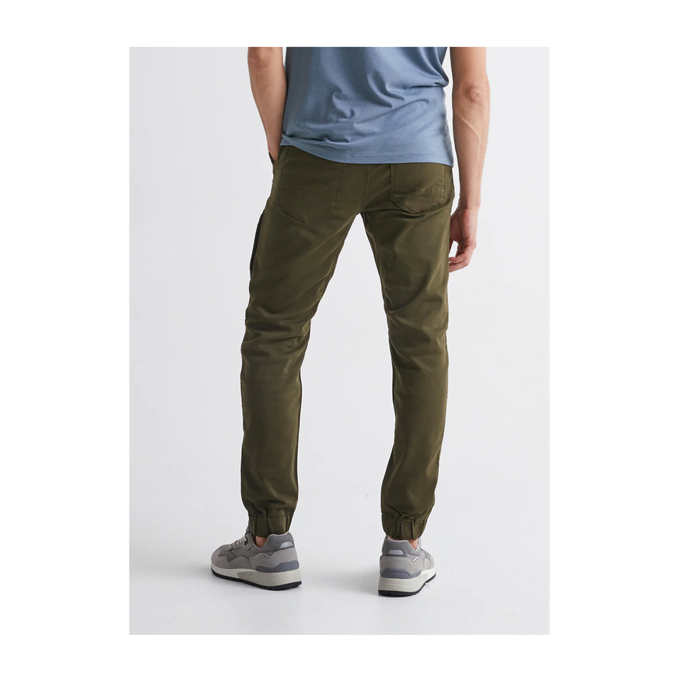 DUER Men's No Sweat Jogger Army Green