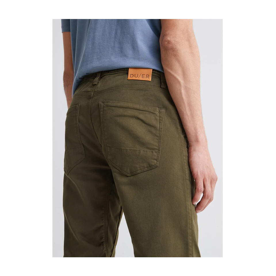 DUER Men's No Sweat Jogger Army Green
