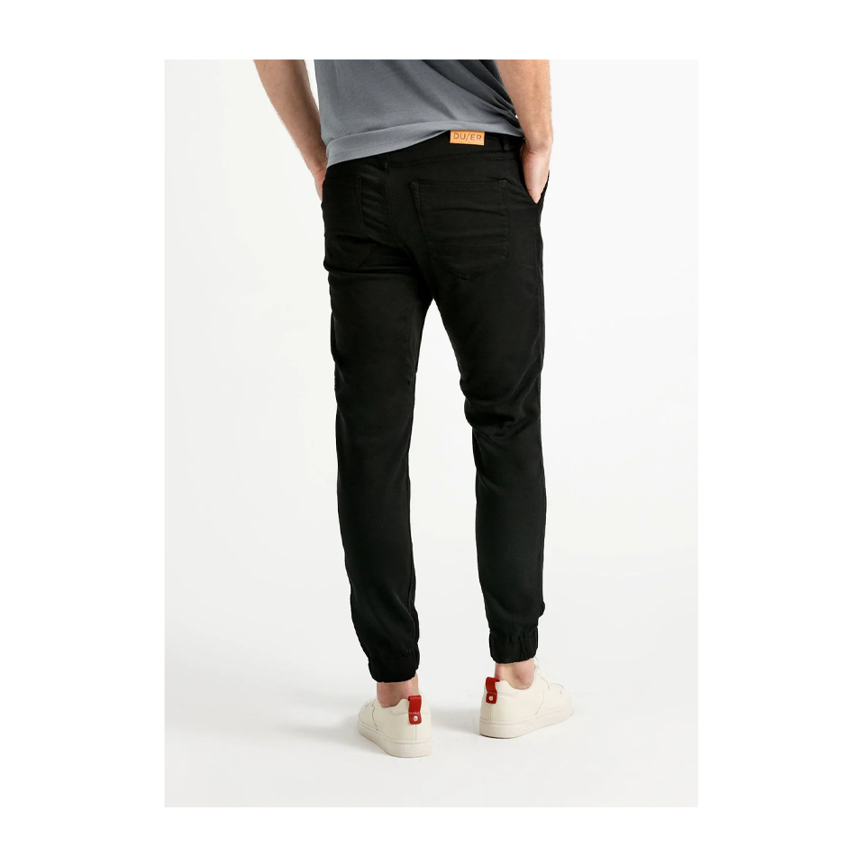 DUER Men's No Sweat Jogger Black