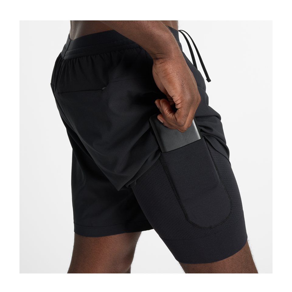 New Balance Men's AC Lined Short 7" Black