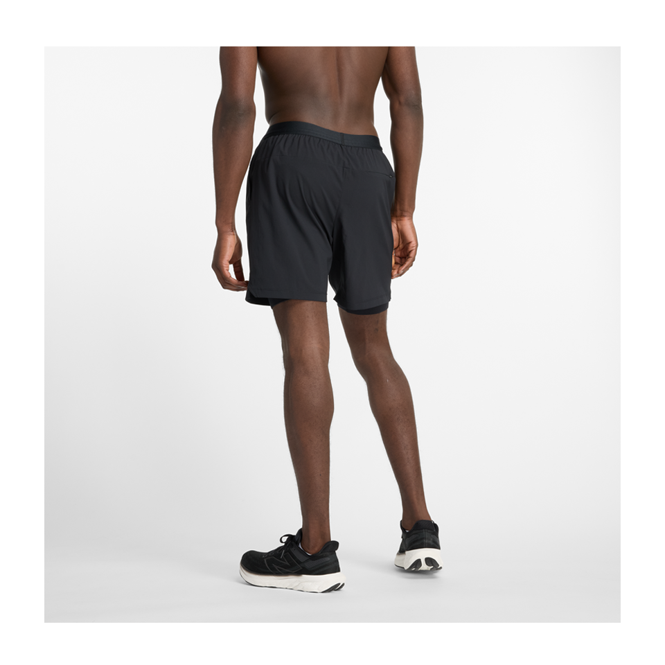 New Balance Men's AC Lined Short 7" Black