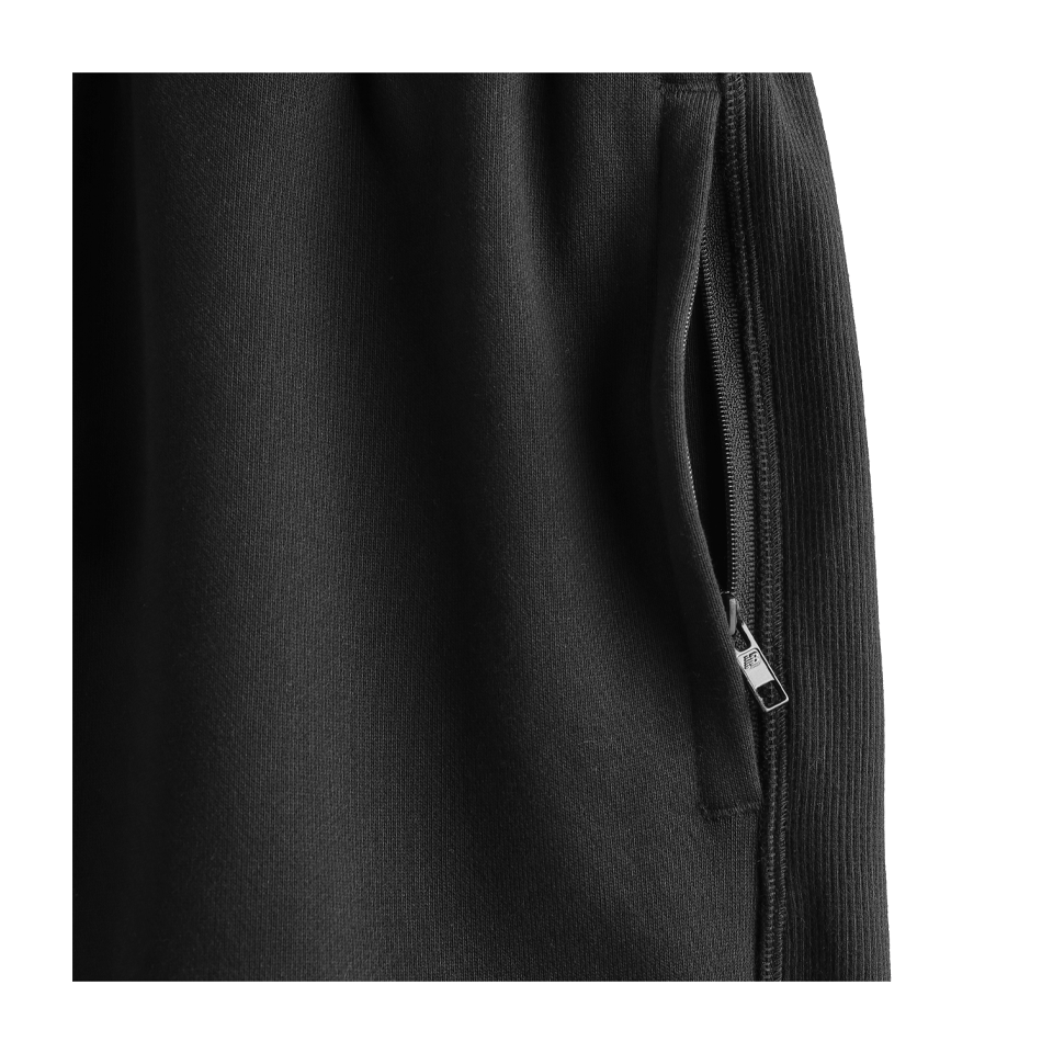 New Balance Men's Athletics French Terry Short 5" Black