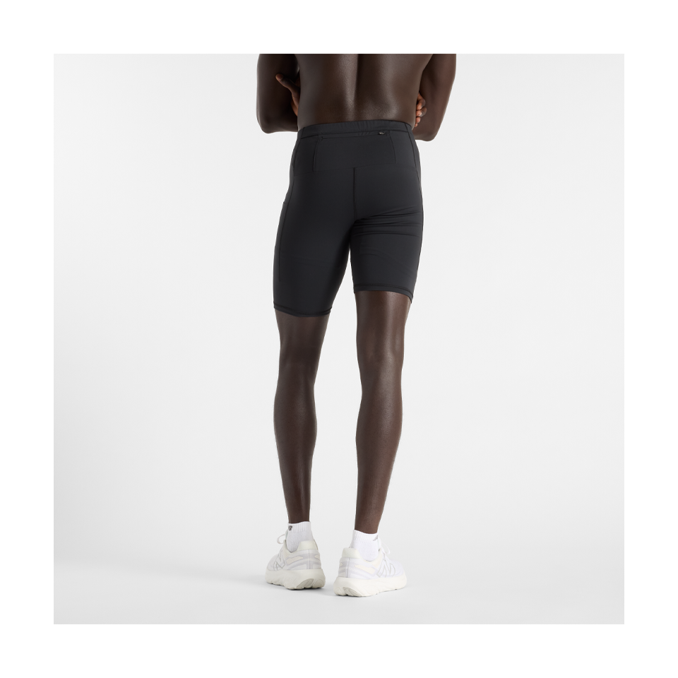 New Balance Men's RC Pocket Half Tight 9" Black