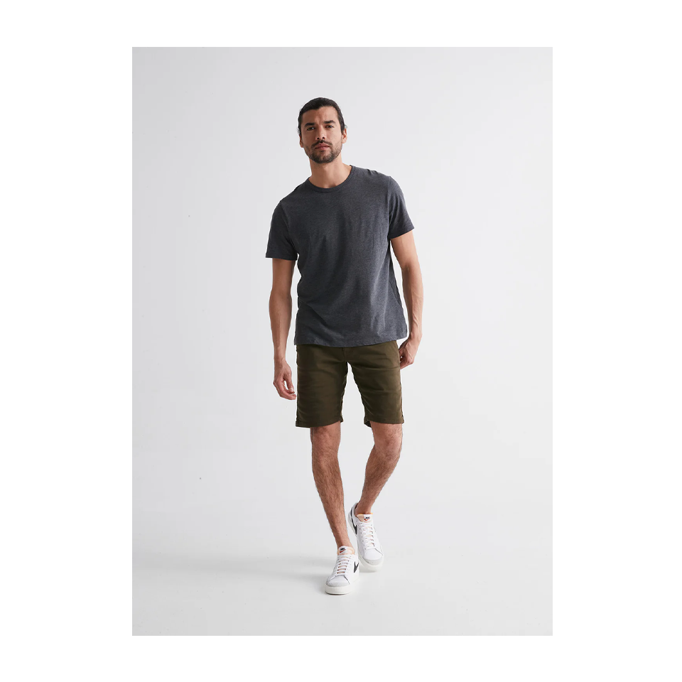 DUER Men's No Sweat Short Slim Army Green