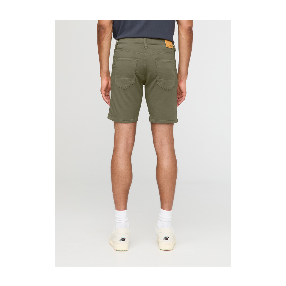 DUER Men's No Sweat Short Slim Light Fern