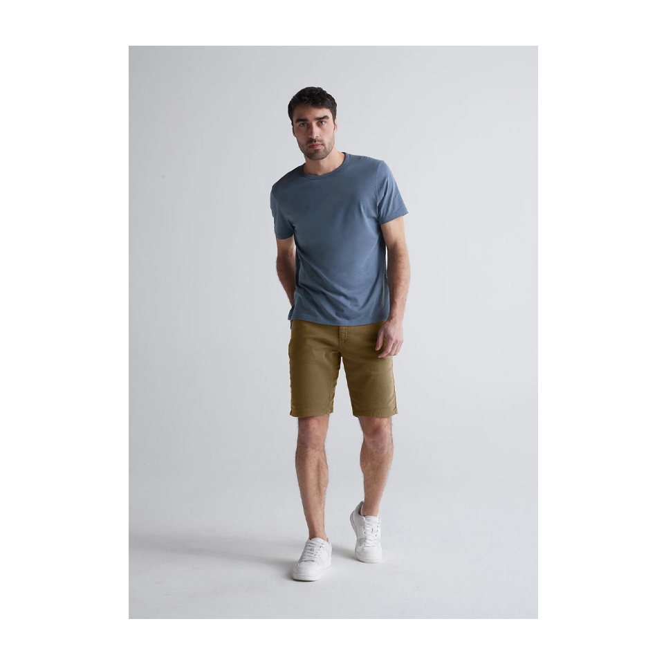 DUER Men's No Sweat Short Slim Tobacco