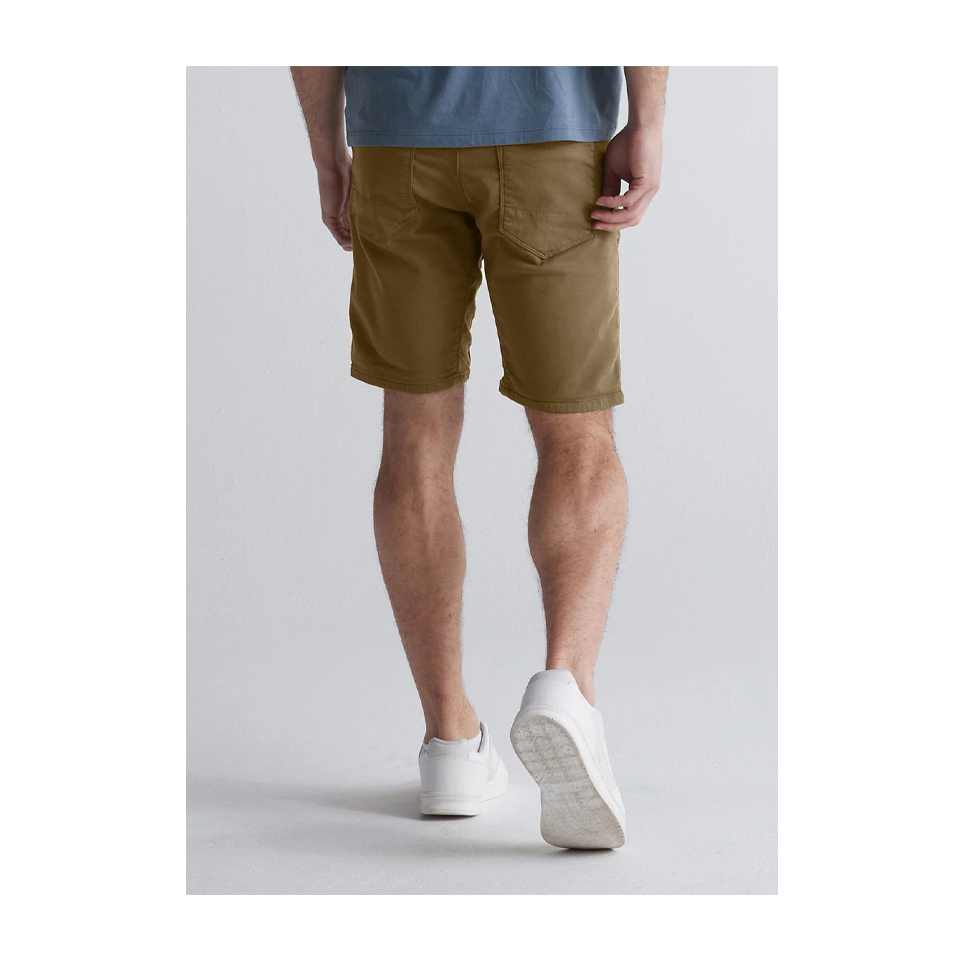 DUER Men's No Sweat Short Slim Tobacco