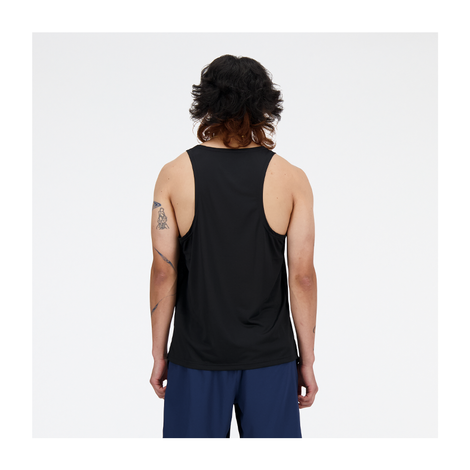 New Balance Men's Sport Essentials Singlet Black
