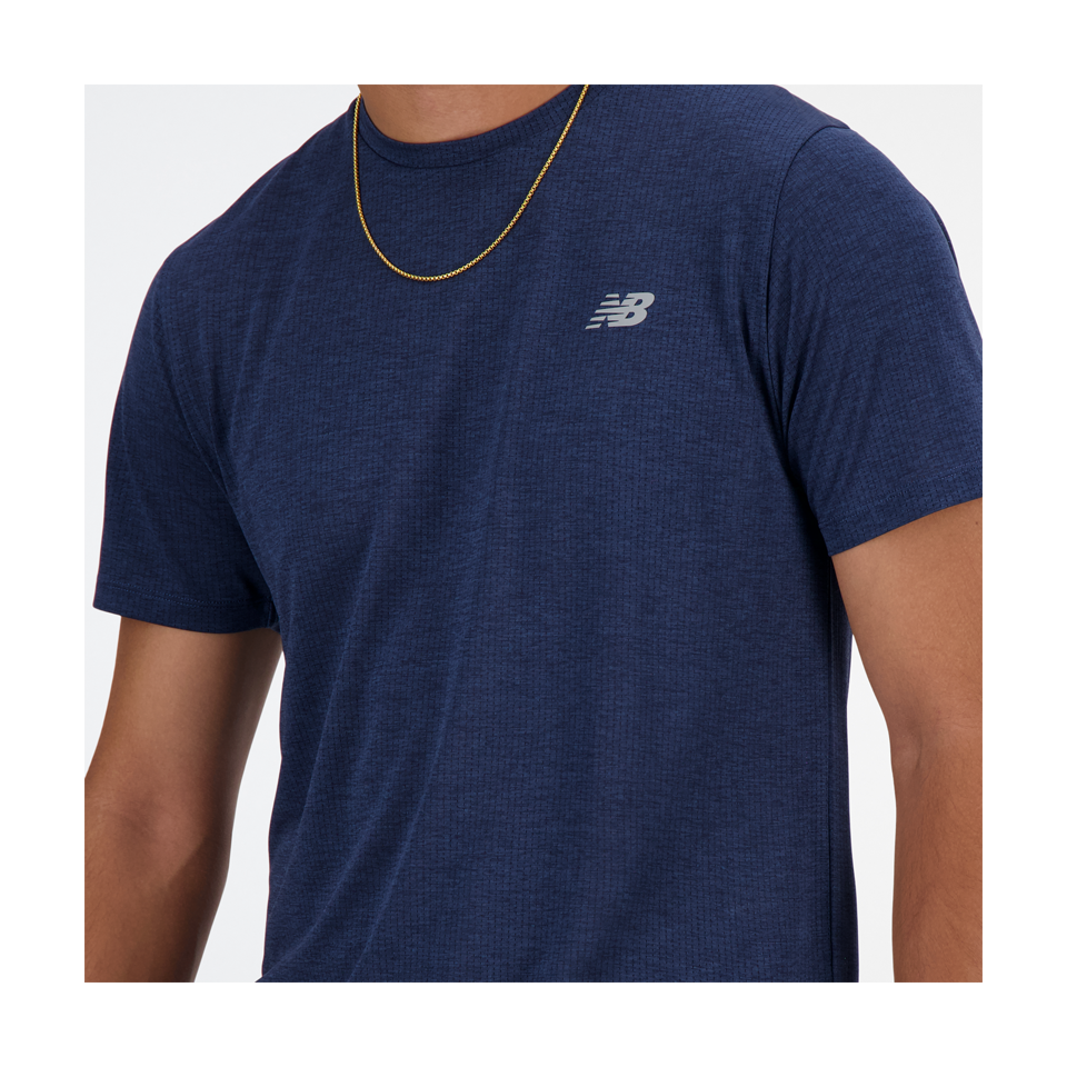 New Balance Men's RC Essential T-Shirt Blue