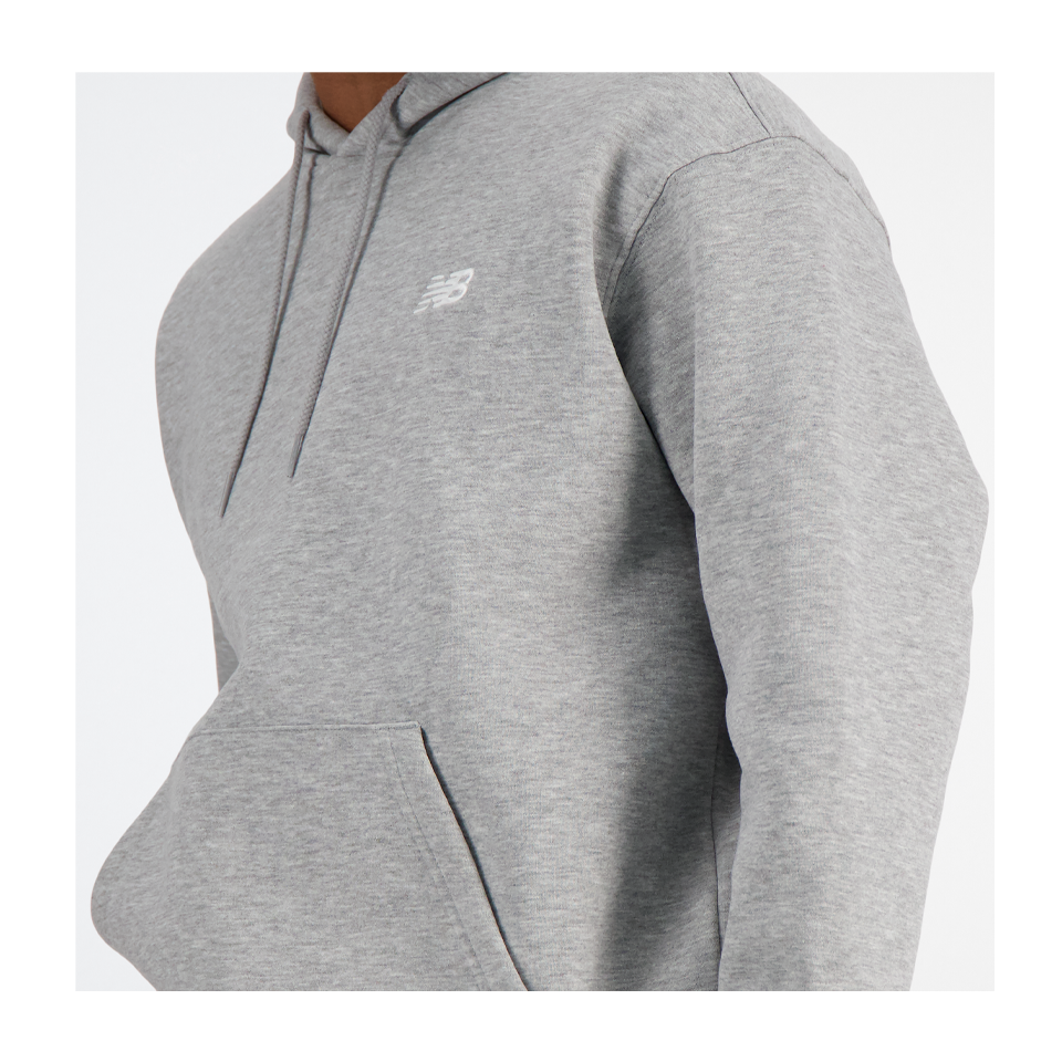 New Balance Men's Sport Essentials Fleece Hoodie Athletic Grey