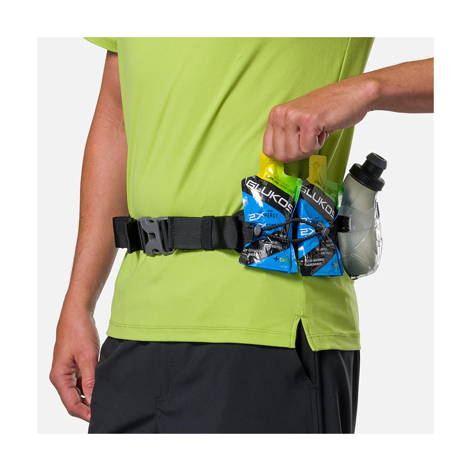Nathan Trail Mix Plus 3.0 Hydration Belt Black/Reflective Silver