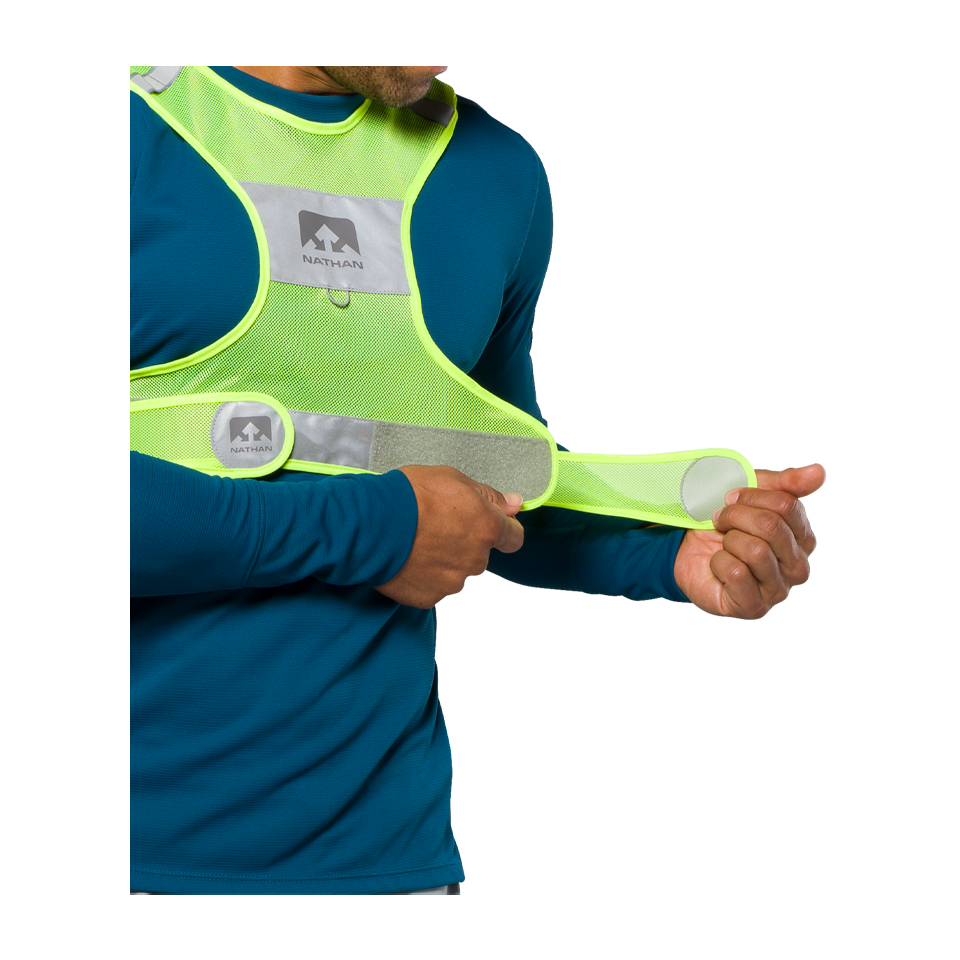 Nathan Streak Reflective Vest Safety Yellow