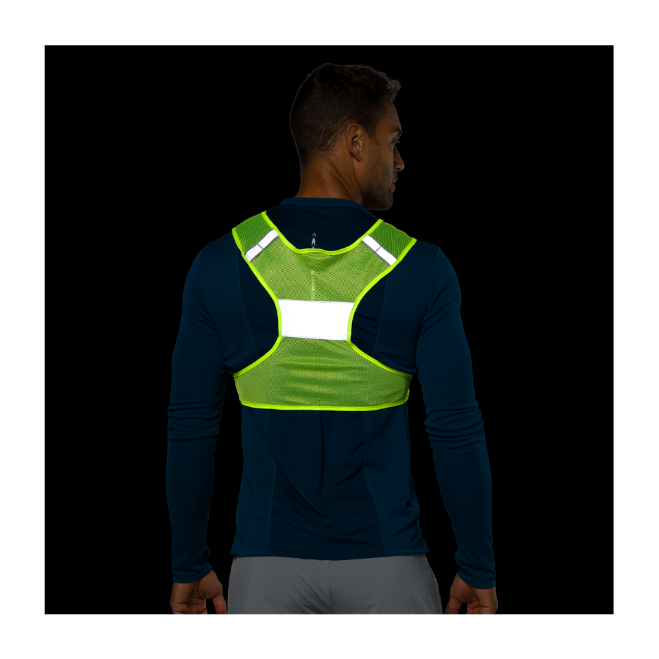 Nathan Streak Reflective Vest Safety Yellow