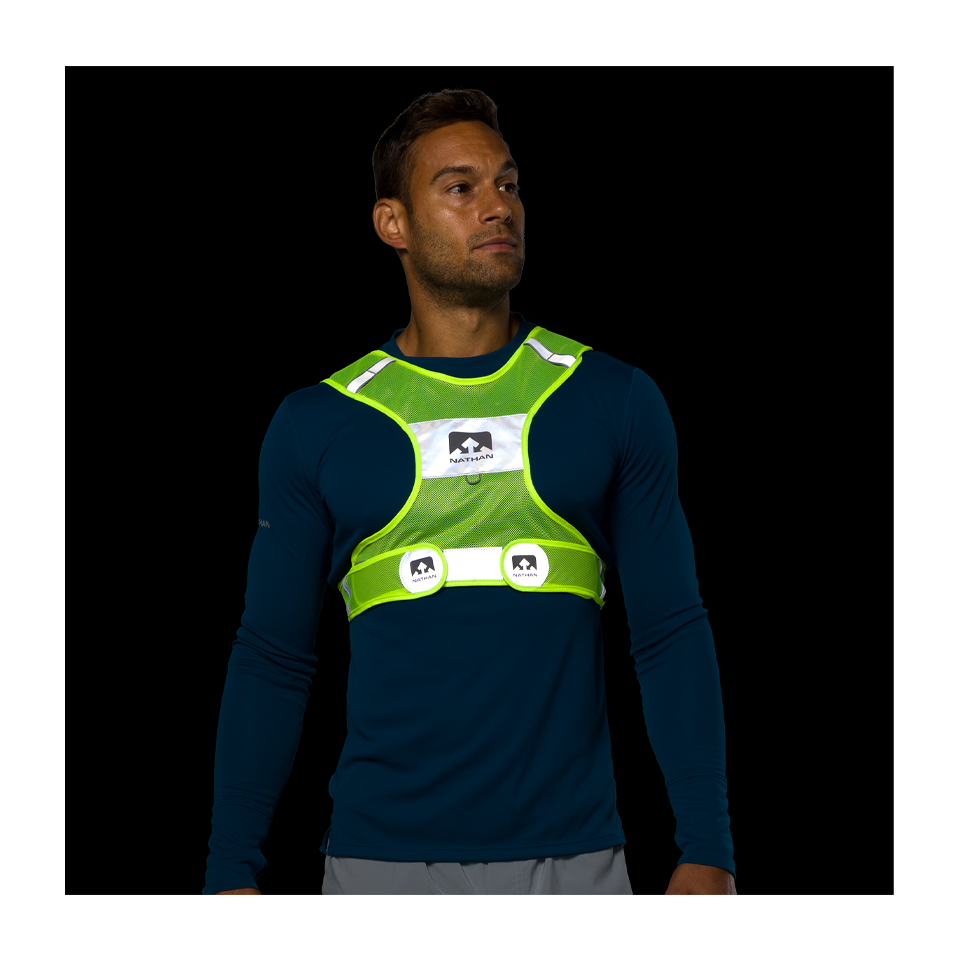 Nathan Streak Reflective Vest Safety Yellow