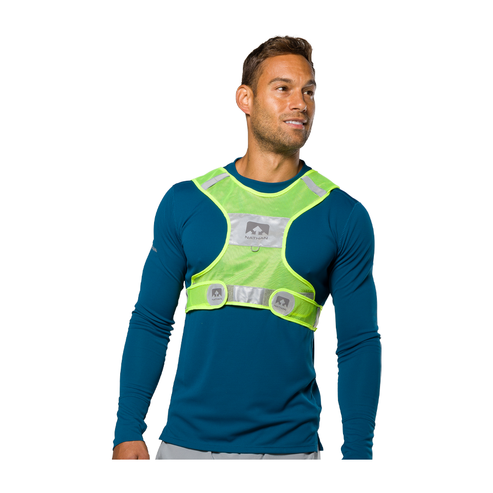 Nathan Streak Reflective Vest Safety Yellow