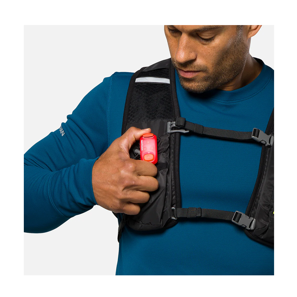 Nathan StrobeLight 2.0 Safety LED Light Clip Ribbon Red