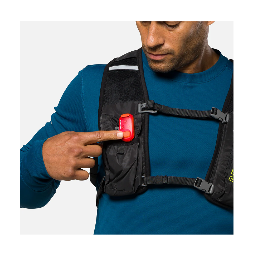 Nathan StrobeLight 2.0 Safety LED Light Clip Ribbon Red