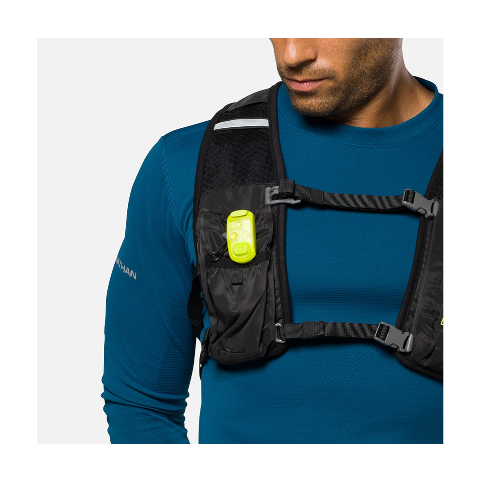 Nathan StrobeLight 2.0 Safety LED Light Clip Safety Yellow