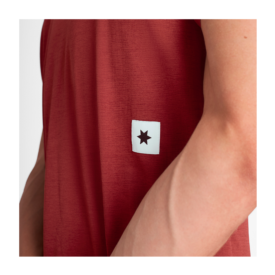 SAYSKY Men's Logo Combat Pro T-Shirt Red