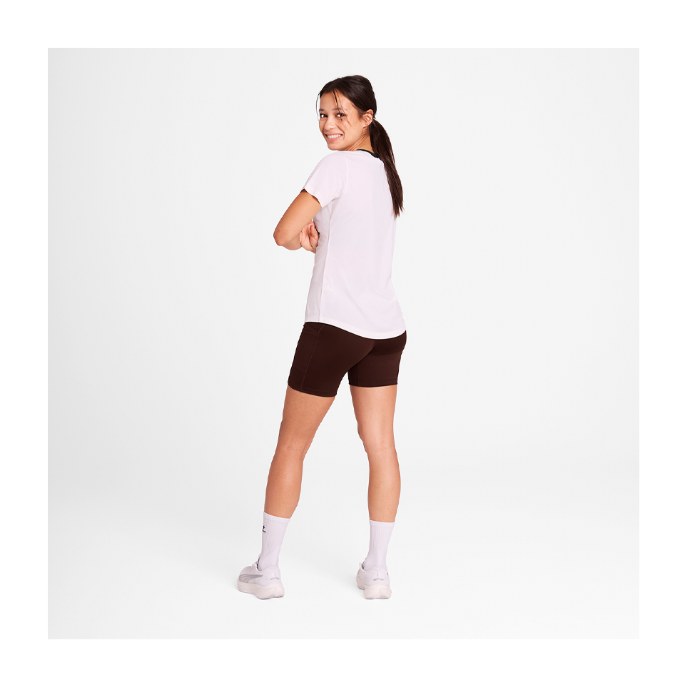 SAYSKY Women's Combat+ Short Tights 7'' Red