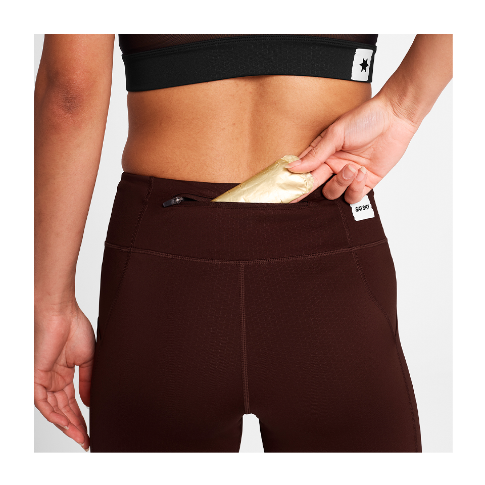 SAYSKY Women's Combat+ Short Tights 7'' Red