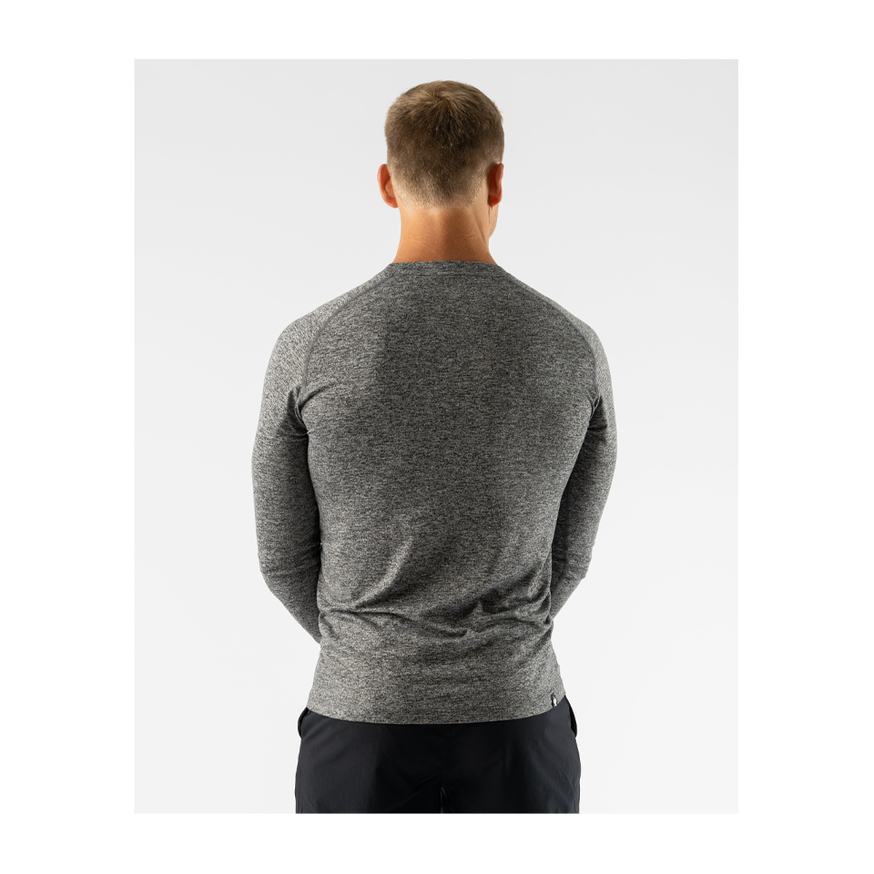 rabbit Men's EZ Tee LS Black Charcoal