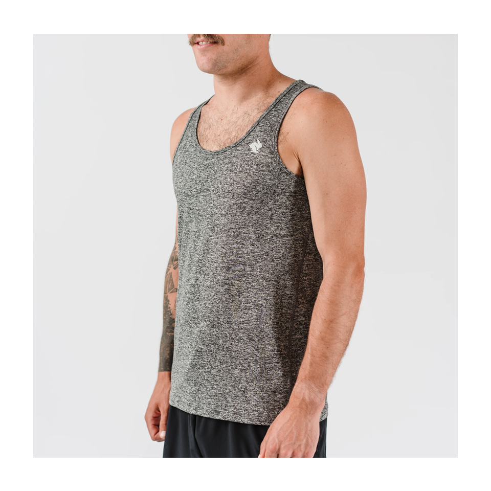 rabbit Men's EZ Tank Charcoal