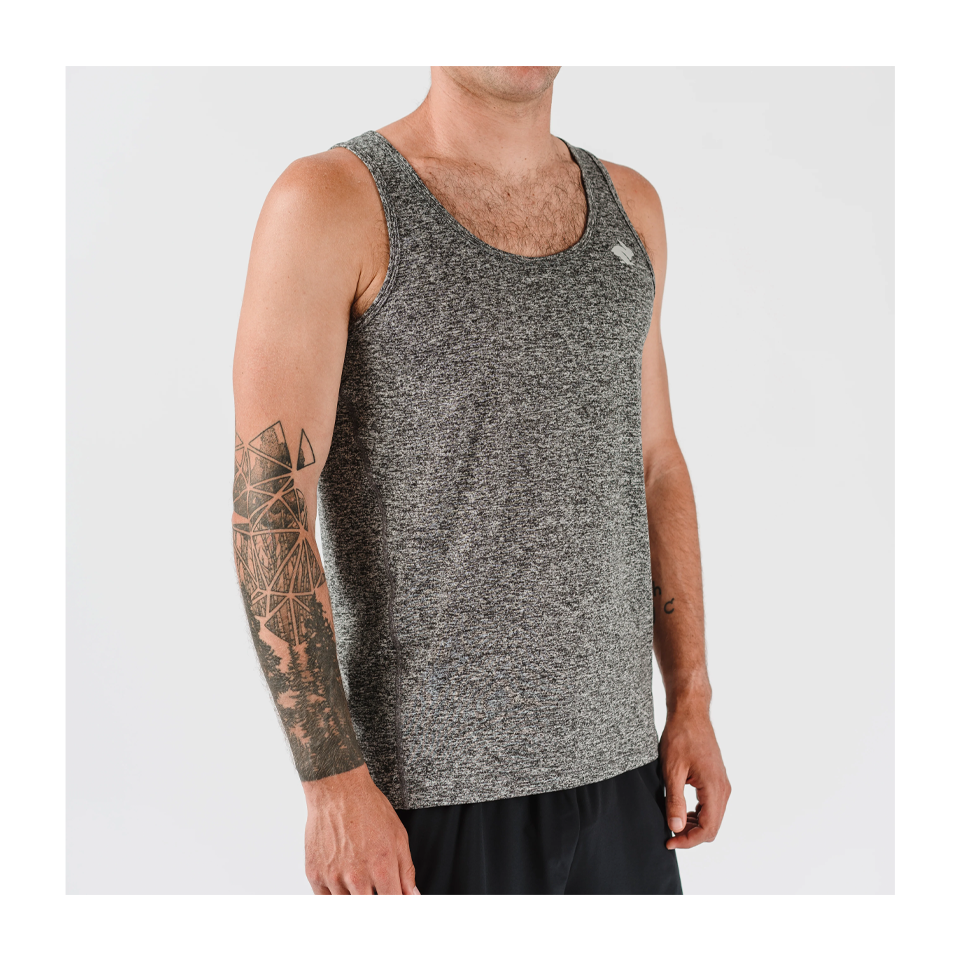 rabbit Men's EZ Tank Charcoal