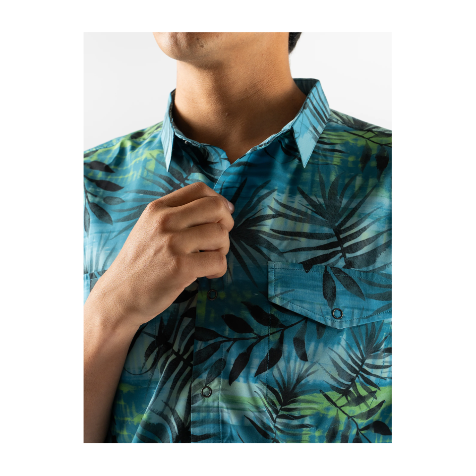 rabbit Men's Low Tide Algiers Blue Tropics