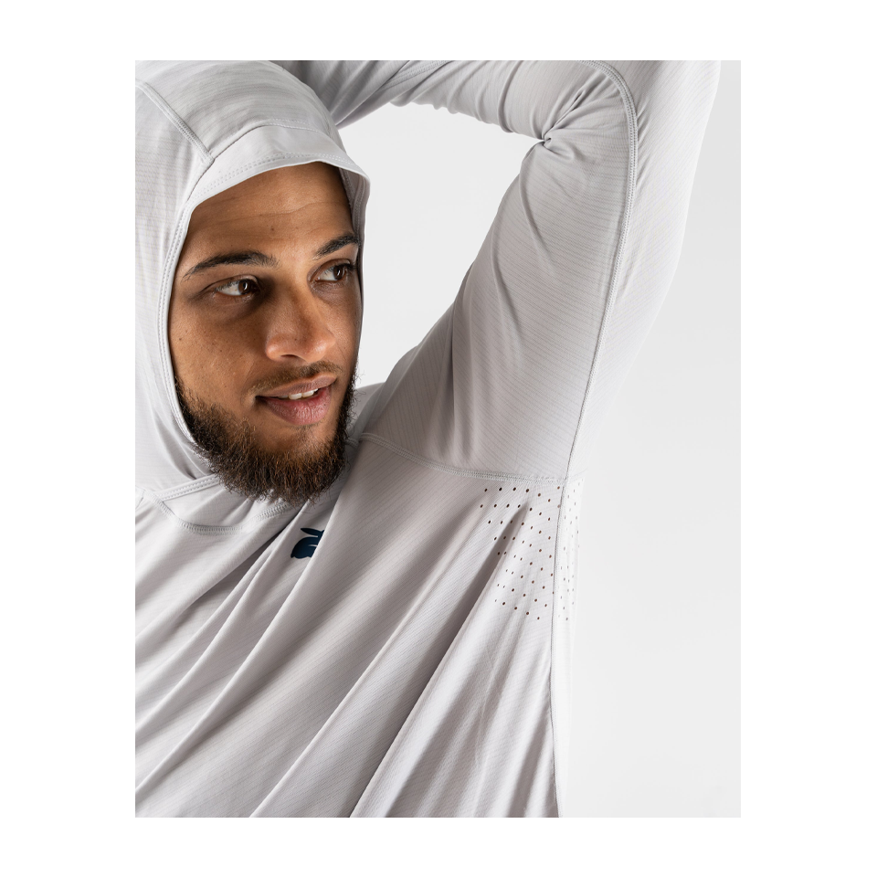 rabbit Men's UPF Deflector 2.0 Quiet Grey