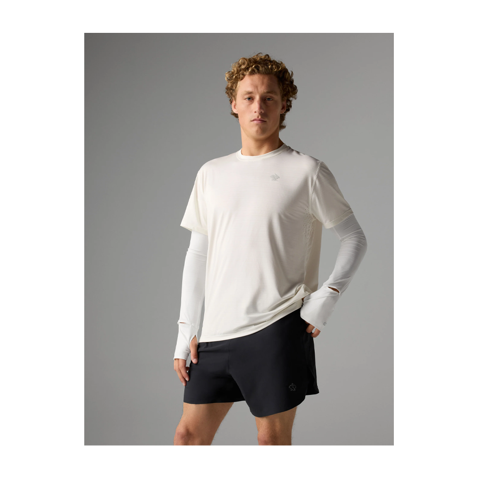 rabbit Men's UPF Sleeves Snow White