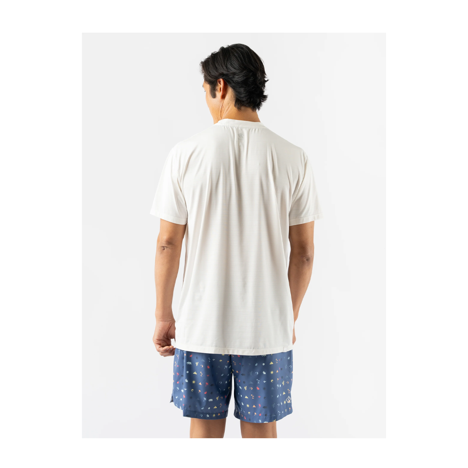 rabbit Men's UPF Tee SS Snow White